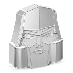 Transformers 40 Years – Megatron 3oz Silver Coin.