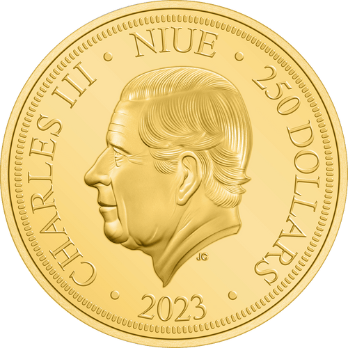 Jody Clark effigy of His Majesty King Charles III $250 2023