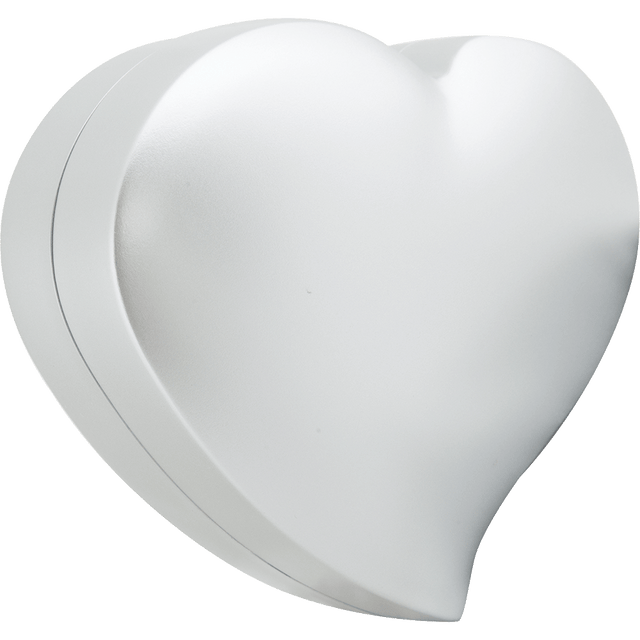 Love is Precious – Sarus Crane 1oz Silver Coin Custom Silver Heart-shaped Box.