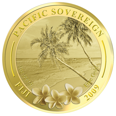 1oz Gold Pacific Sovereign (Random Year)
