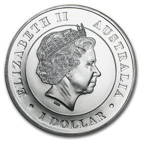Ian Rank-Broadley effigy of Her Majesty Queen Elizabeth II 2015 $1