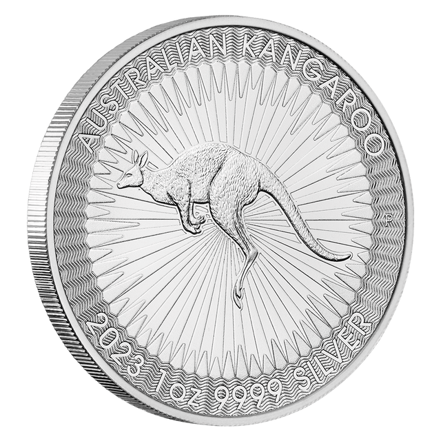 1oz Silver Bullion Coin Kangaroo Perth Mint.