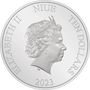 Public Seal of Niue Coat of Arms $10 2023 Obverse.