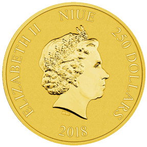 1oz Gold Bullion Coin Disney Scrooge McDuck 2018 - New Zealand Mint