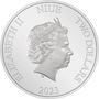 Public Seal of Niue Coat of Arms $2 2023 Obverse.