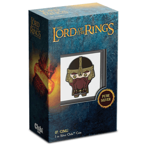 THE LORD OF THE RINGS™ – Gimli 1oz Silver Chibi® Coin - New Zealand Mint