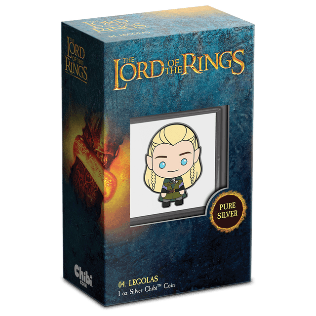 THE LORD OF THE RINGS™ – Legolas 1oz Silver Chibi® Coin - New Zealand Mint