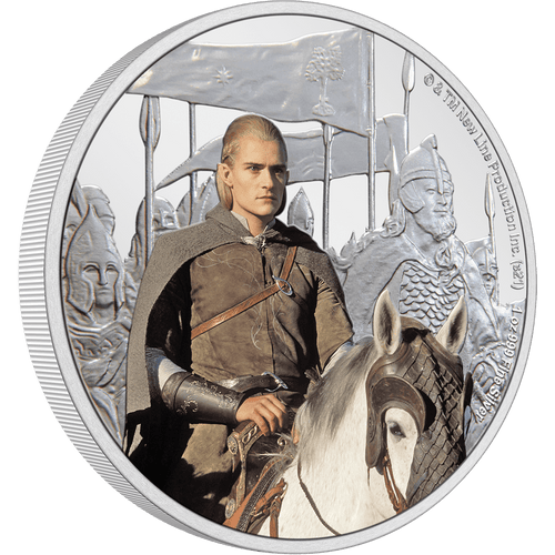THE LORD OF THE RINGS™ - Legolas 1oz Silver Coin - New Zealand Mint