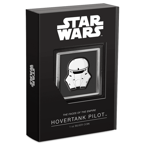 The Faces of the Empire™ – Hovertank Pilot™ 1oz Silver Coin - New Zealand Mint
