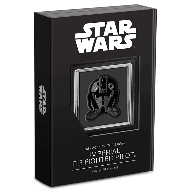 The Faces of the Empire™ – Imperial TIE Fighter Pilot™ 1oz Silver Coin - New Zealand Mint