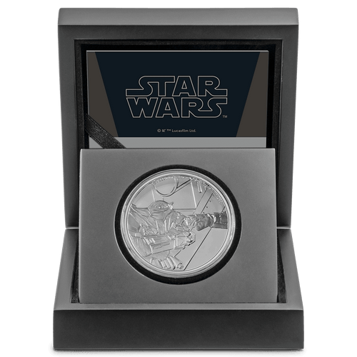 The Mandalorian™ Classic – Grogu™ 1oz Silver Coin - New Zealand Mint
