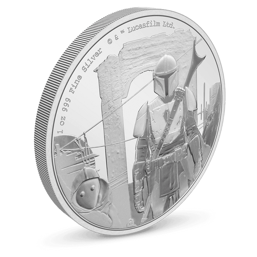 The Mandalorian™ Classic – The Mandalorian™ 1oz Silver Coin - New Zealand Mint