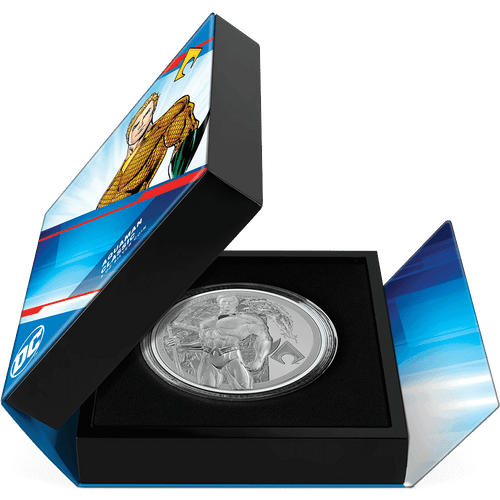 AQUAMAN™ Classic 3oz Silver Coin - New Zealand Mint