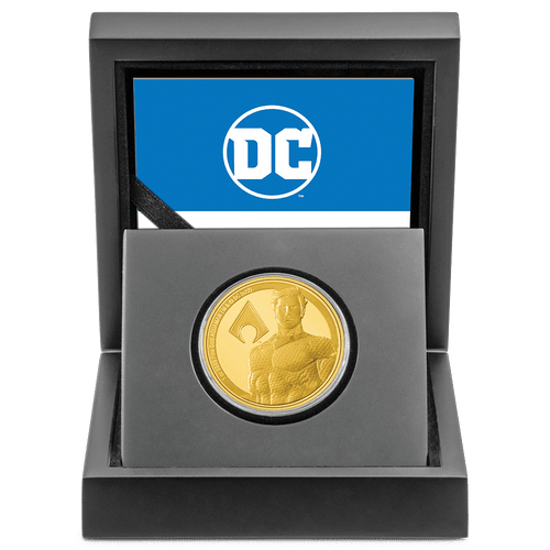 AQUAMAN™ Classic 1oz Gold Coin - New Zealand Mint