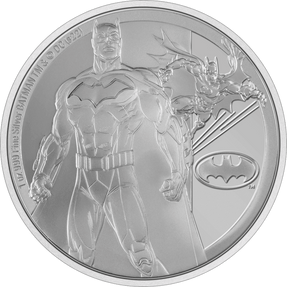 BATMAN™ Classic 1oz Silver Coin - New Zealand Mint
