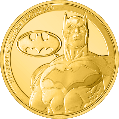 BATMAN™ Classic 1/4oz Gold Coin - New Zealand Mint