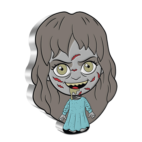 Horror Series – The Exorcist 1oz Silver Chibi® Coin - New Zealand Mint