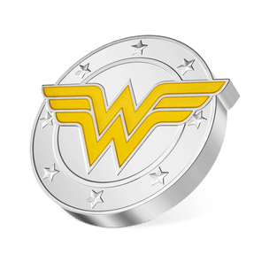 WONDER WOMAN™ Logo 1oz Silver Coin - New Zealand Mint