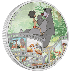 Disney Cinema Masterpieces - Jungle Book 3oz Silver Coin - New Zealand Mint
