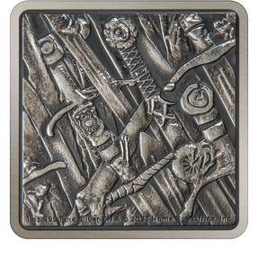 Game of Thrones™ - Iron Throne 1oz Silver Medallion - New Zealand Mint