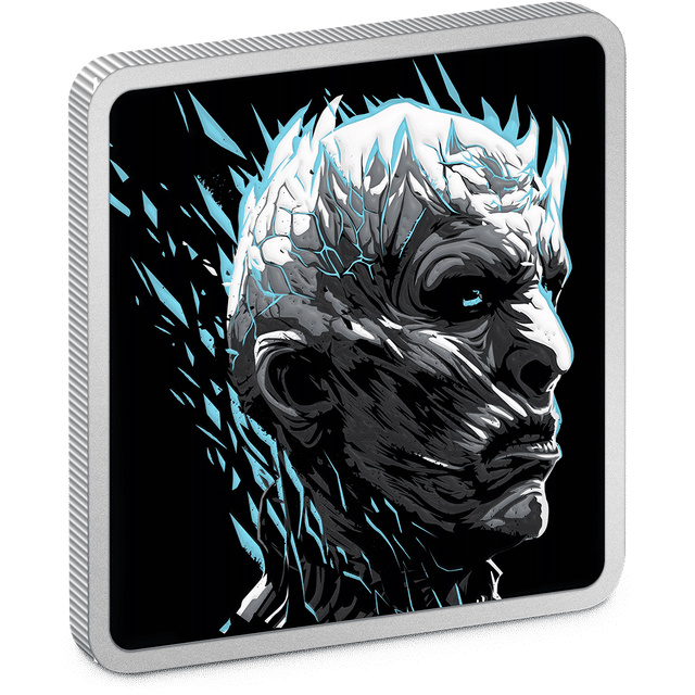 Game of Thrones™ - The Night King 1oz Silver Medallion - New Zealand Mint