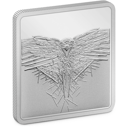 Game of Thrones™ - Three Eyed Raven 1oz Silver Medallion - New Zealand Mint
