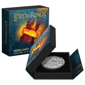 THE LORD OF THE RINGS™ - Helm's Deep 3oz Silver Coin - New Zealand Mint