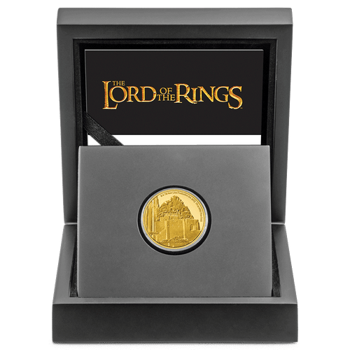 THE LORD OF THE RINGS™ - Helm's Deep 1/4oz Gold Coin - New Zealand Mint