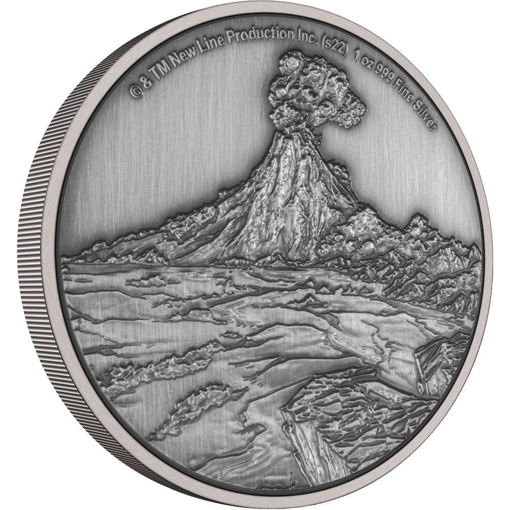 Mount Doom 1oz Silver Coin - THE LORD OF THE RINGS™ | New Zealand Mint