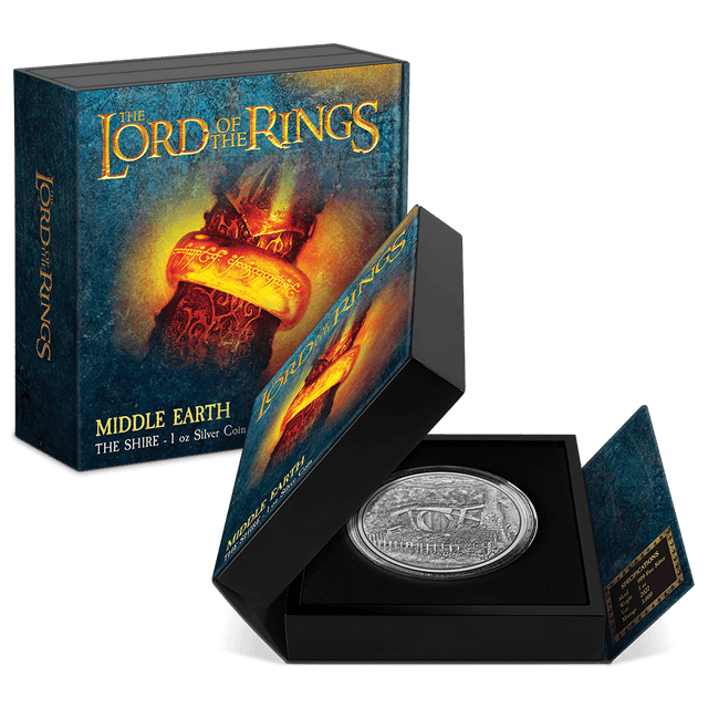 THE LORD OF THE RINGS™ - The Shire 1oz Silver Coin - New Zealand Mint