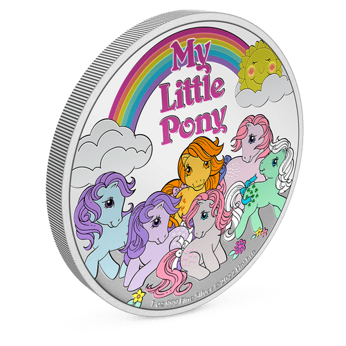 My Little Pony 1oz Silver Coin - New Zealand Mint