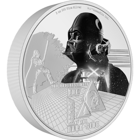 The visually stunning collectible highlights the Sith Lord™, including the first ever Star Wars Lightsaber duel. Detailed engraved motifs are featured along with one of his many iconic quotes - 'You underestimate the power of the Dark Side'. - NZ Mint