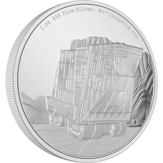 Star Wars™ – Sandcrawler™ 1oz Silver Coin - New Zealand Mint
