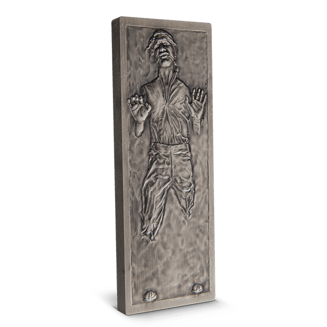 Han Solo™ in Carbonite 3oz Silver Coin - New Zealand Mint