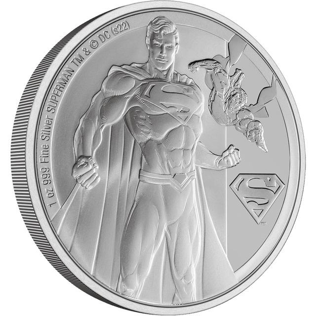 SUPERMAN™ Classic 1oz Silver Coin - New Zealand Mint
