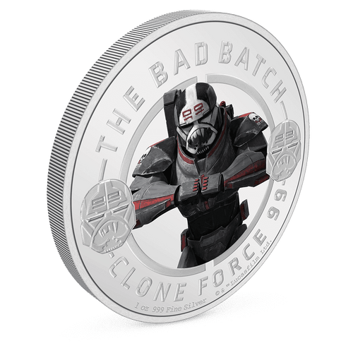 Star Wars™ The Bad Batch™ - Wrecker™ 1oz Silver Coin - New Zealand Mint