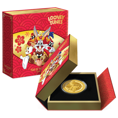 Looney Tunes™ Year of the Rabbit – Bugs Bunny 1oz Gold Coin - New Zealand Mint