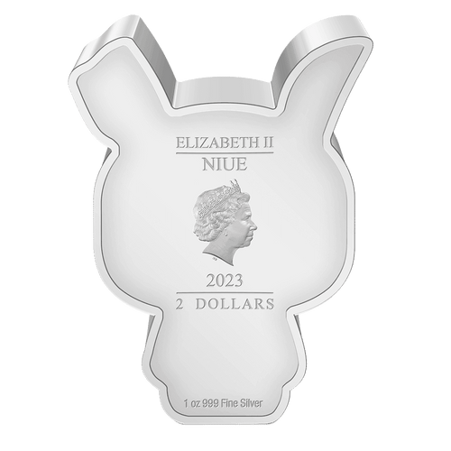 Lunar Series - 2023 Year of the Rabbit 1oz Silver Chibi® Coin - New Zealand Mint