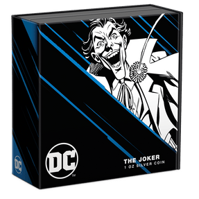 DC Villains – THE JOKER™ 1oz Silver Coin
