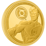 Experience the power of GREEN LANTERN™ with this exquisitely engraved 1oz gold coin! The design includes a powerful close-up of the hero, with his iconic emblem beside him. It is held inside a high-quality, GREEN LANTERN-themed outer box - New Zealand Mint. 