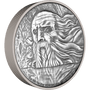 Made of 3oz pure silver with a massive 55mm diameter, this fully engraved coin shows the mysterious Chamber of Secrets in Hogwarts™ from the HARRY POTTER™ film franchise. The design features a striking antique finish and added relief! - New Zealand Mint