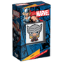 Marvel - Thor 1oz Silver Chibi® Coin Featuring Custom Packaging with Display Window and Certificate of Authenticity Sticker.