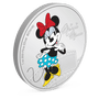 Disney Mickey & Friends – Minnie Mouse 1oz Silver Coin with Milled Edge Finish.
