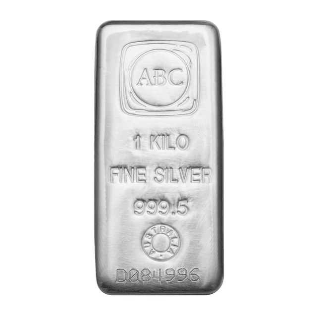 1kg Silver Bar ABC - New Zealand Mint