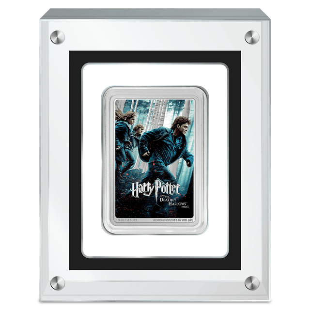 HARRY POTTER™ Movie Poster - Harry Potter and the Deathly Hallows Part 1™ 1oz Silver Coin - New Zealand Mint