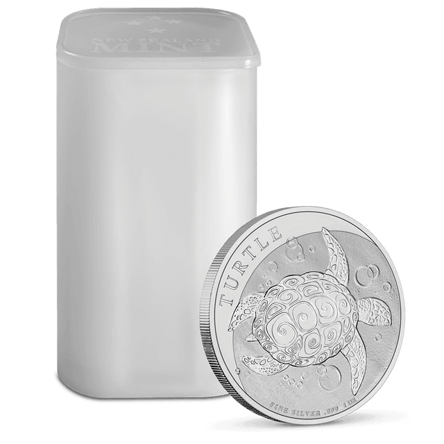 1oz Silver Bullion Coin Turtle Niue - New Zealand Mint