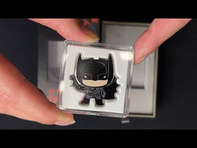 YouTube Unboxing of The Batman Series – BATMAN™ 1oz Silver Chibi® Coin.