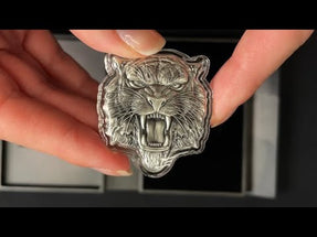 YouTube Unboxing of Fierce Nature - Tiger 2oz Silver Coin