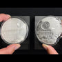 Star Wars™ - Death Star™ 3oz Silver Coin.