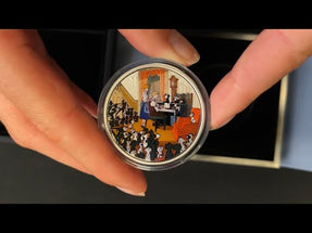 YouTube Unboxing of Disney 101 Dalmatians – 1oz Silver Coin.